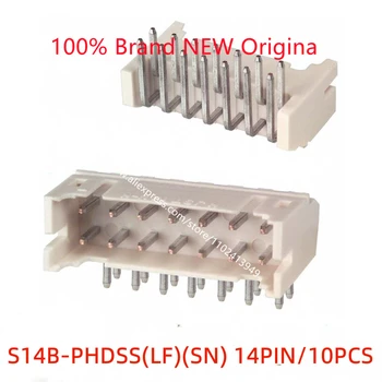 10PCS/VEĽA konektor JST S14B-PHDSS(LF)(SN) 14PIN pin držiteľovi 2.0 MM rozteč pôvodné zásob.