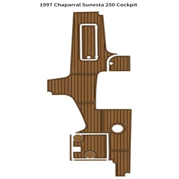 1997 Chaparral Sunesta 250 Kokpitu Loď EVA Pena Faux Týk Palube Poschodí Pad Mat