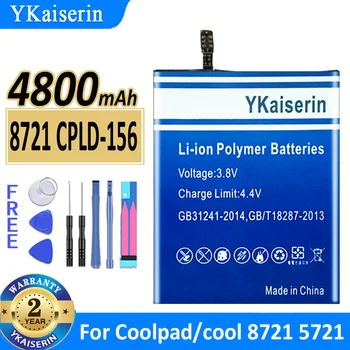 4800mAh YKaiserin Batérie CPLD-156 CPLD156 CPLD 156 pre Coolpad/cool 8721 batérie 5721 cpld-156 Mobilného Telefónu, Batérie