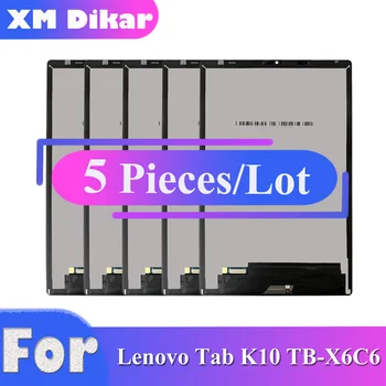 5 KS Na Kartu Lenovo K10 TB X6C6 TB-X6C6F TB-X6C6X LCD Displej Dotykový Digitalizátorom. Obrazovke TB-X6C6M/N Obrazovke Náhradný Diel