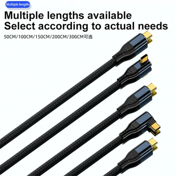 5A 240W PD Typu C, USB C Nabíjací Kábel pre MacBook Pro Koleno PD3.1 140W 100W QC4.0 Rýchle Nabíjanie Údaje Drôt pre Samsung Huawei