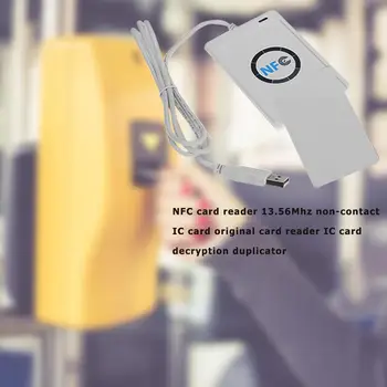 ACR122U Bezkontaktné Smart Čítačka Spisovateľ 13.56 Mhz NFC Kariet Spisovateľ pre Riadenie Prístupu Elektronických Leteniek