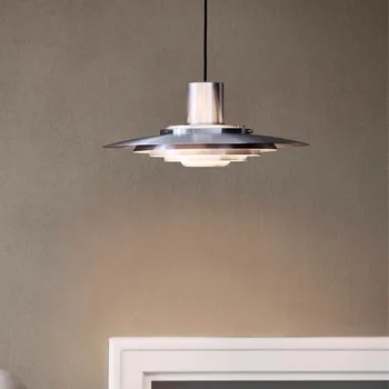 Chrome prívesok svetlo dánsky Dizajn, kreatívne ph5 lampa minimalistický pre obývacia izba Jedáleň Visí Lampa dekorácie, kuchynské svetlo