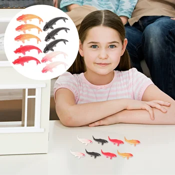 Domček Pre Bábiky Hračky Simulované Ryby Deti Predstierajú, Že Miniatúrne Ozdoby Dekor Mariposas Decorativas