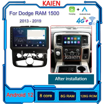 KAIEN Android 12 Pre Dodge RAM 1500 2500 2013 - 2019 Auto Video, Multimediálne Rádio Navigácia Stereo GPS Carplay Auto BT 4G 5G WiFi