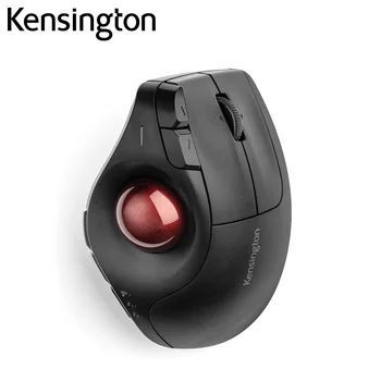 Kensington Pôvodný Pro Fit Ergo Vertikálne Bezdrôtová Myš Trackball 2*Bluetooth / 2.4 GHz Prispôsobené pre AutoCAD K75370/K75264