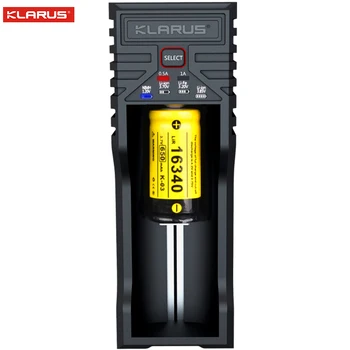 Klarus K1 USB, LCD Displej, Inteligentné Nabíjačky Batérií