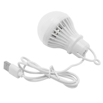 LED Núdzové Svetlo Anti‑Prach USB Nabíjanie LED Žiarovka Prenosné Nízkeho Napätia Biele Svetlo Núdzové Svetlo na Vonkajšie pre Kempovanie