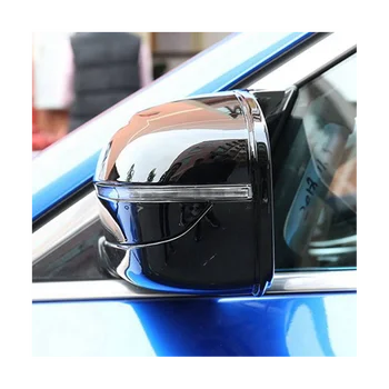 Lesklé Čierne Auto Spätné Zrkadlo Pokrytie Spp Bočné Zrkadlo Rám Orezania pre BMW 5 Series G20 G28 G30 G38 G11 G12 2015-2019