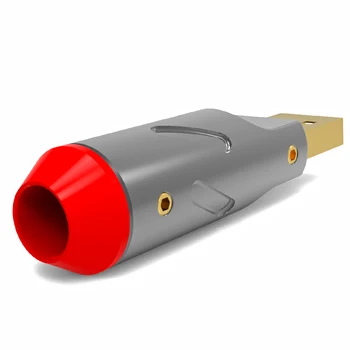 Monosaudio A5G1/B51GHI-END USB2.0 USB Konektor Konektor Typu B HiFi DIY DAC, USB Kábel 24K Zlatom Bronz