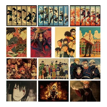 Naruto Anime Obrázok Kakashi, Naruto Sasuke Itachi Uchiha Akatsuki Anime Plagát Deti Miestnosti Nástenné Dekorácie, Obrazy, Hračky, Darčeky