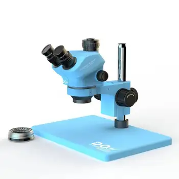 Nové Produkty Presnosť Spájkovanie Na Laboratórne 7050TVP Zväčšenie 7X-50X Trinocular Digitálny Mikroskop Pre Mobilné Opravy