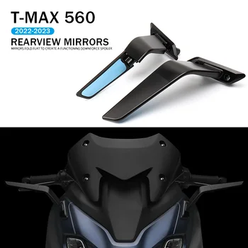 Nový Motocykel, Hliníkové Spätné Zrkadlá Nastaviteľné Zrkadlo Príslušenstvo Pre YAMAHA T-MAX560 T-MAX 560 TMAX560 TMAX 560 2022 2023