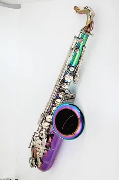 Nový Príchod Tenor Saxofón Bb Vysoký Stupeň Oslnivé Farby B Ploché Sax Hudobné Nástroje So Prípade Príslušenstvo