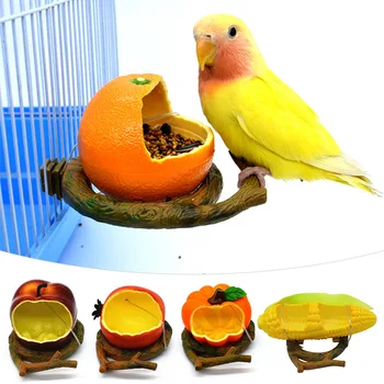 Ovocie V Tvare Vtáka Kŕmenie Misy Papagáj Vody, Jedla, Kŕmenie Misku Zeleniny, Malých Zvierat Pitnej Pohár Kontajner Klietku Accessorie