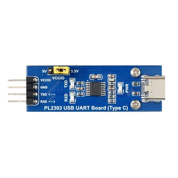 PL2303 USB Na UART Modul 1.8/2.5 V napájacom Typ C Sériový Komunikačný Modul 3,3 V/5V Výstupný USB Na Sériový Adaptér