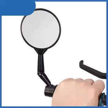 Požičovňa Spätné Zrkadlo Silica Gel Nastaviteľné Cyklistické Riadidlá Spätné Zrkadlá Univerzálne Zadné-vízia Zrkadlo Otáčať v Širokom uhle