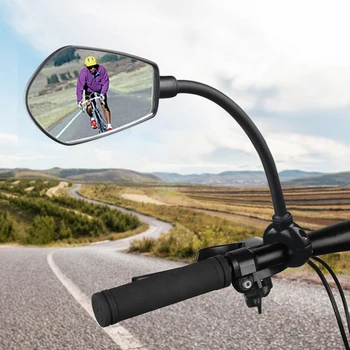 Požičovňa Zozadu Reflektor Nastaviteľné Riadítka Zrkadlá Cyklistické Príslušenstvo Anti-vibračným Cestnej Bike Zozadu Reflektor