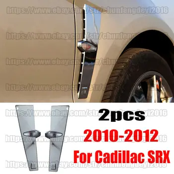 Pre Cadillac SRX na roky 2010-2012 Chrome Štýl Prednej Strane Dvere, Blatník Kryt Trim 2 KS auto accsesories
