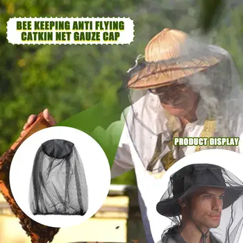 Rybolov Hlavu Čistý Nočný Rybolov Anti Mosqutio Klobúk Anti Bee Spp Vonkajšie Proti Hmyzu Lietať Hlavu, Tvár Chránené Čistý Tvár Protector