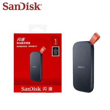 SanDisk USB 3.1 Prenosné Externé SSD Až 520MB/S 1 TB 2TB E30 Mobilný Pevný Disk HDD Ukladacie Zariadenia Pre Notebook