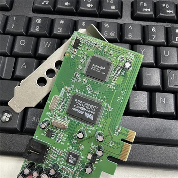 Stereo Zvuková Karta 24-bit 48 KHz PCI-E Audio Digitálny Zvuk Karty CMI8738 Chipset Prenosné Zvuková Karta 5.1 Kanálové 3D Hra Hudba