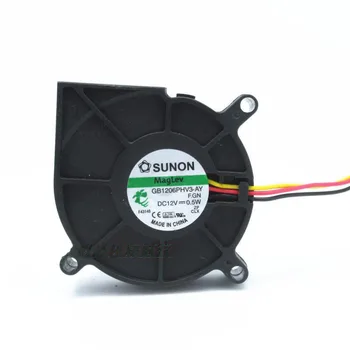 Sunon GB1206PHV3-AY Magneticke Zvlhčovač odstredivým ventilátorom priemyselné dúchadlo projektor dúchadlo odstredivým ventilátorom DC12v 0,5 W s 3pin