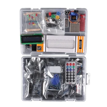 Super Starter Kit Pre Arduino UNO R3 Inovovaná Verzia Vzdelávania Suite S Retail Box Promotion