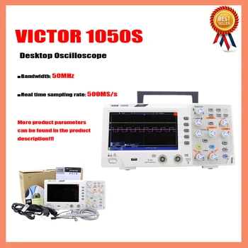 VICTOR 1050S 1060A 1100AN 1100S 1200S Analyzátory Digitálny osciloskop Pôvodného USB Plnej šírky Pásma Skladovanie Osciloskop.