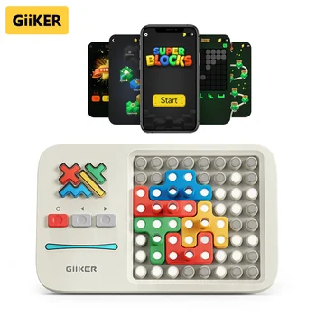 Xiao Giiker Super Blok Smart Skladačka Hry 1000+ Vodorovný AŽ Výzvy Mozgu Teaser Puzzle Interaktívne Hry, Hračky pre Deti, Darčeky